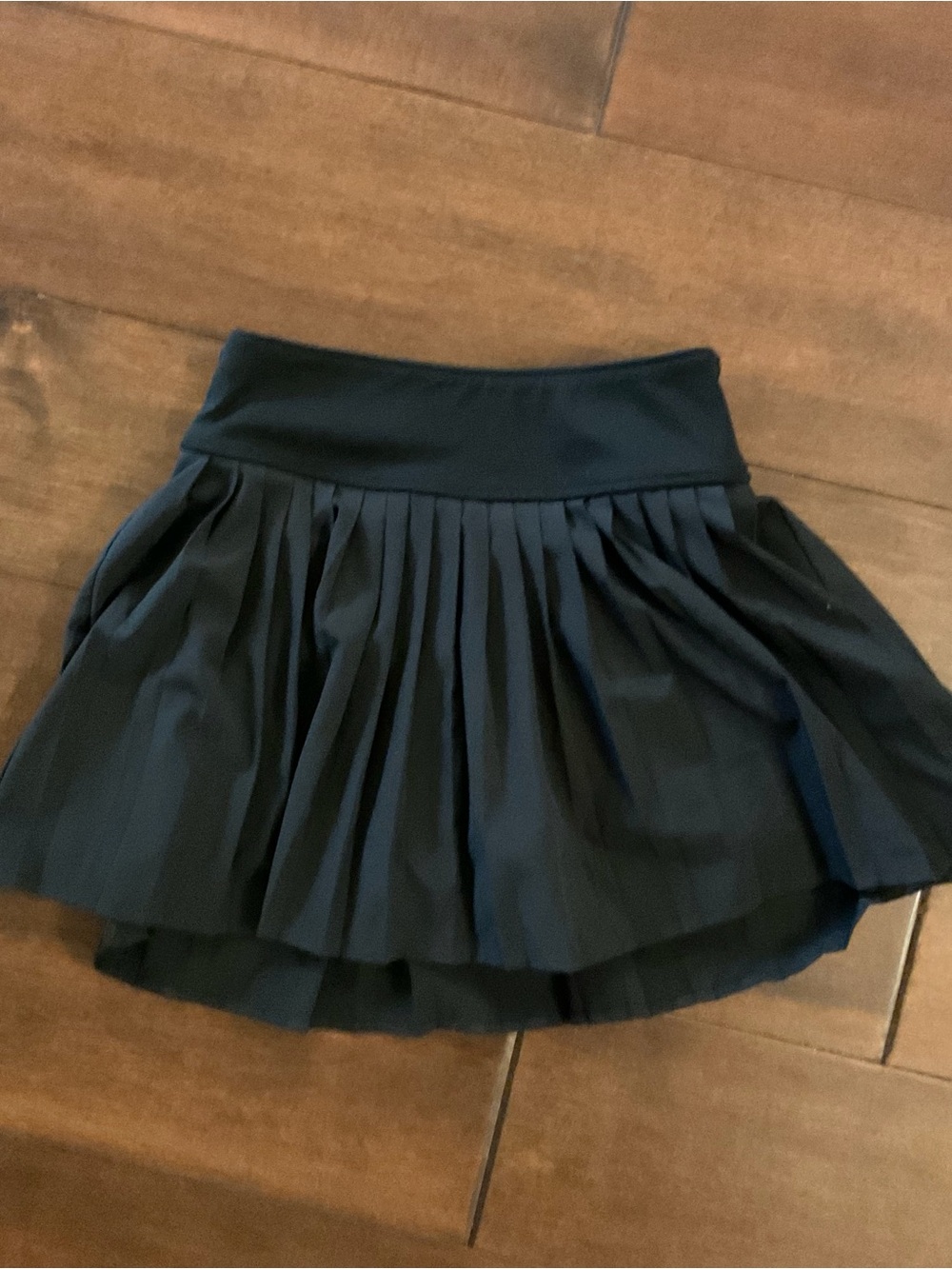 abercrombie kids Black Pleated Skater Skirt